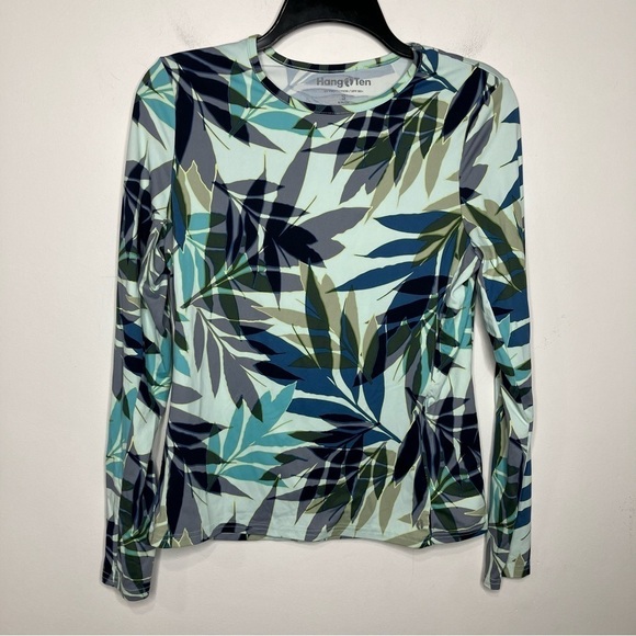 Hang Ten UV protection long sleeve tee rashguard size small - Picture 2 of 9